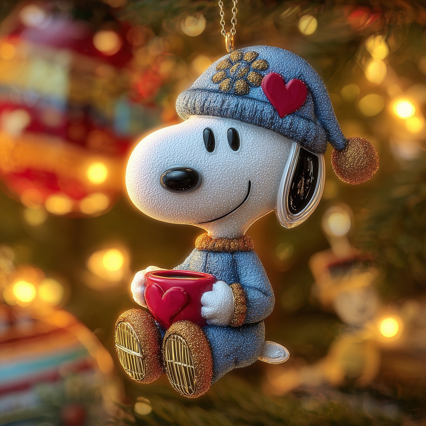 Charming Pajamas Ceramic Ornament GFANLN03