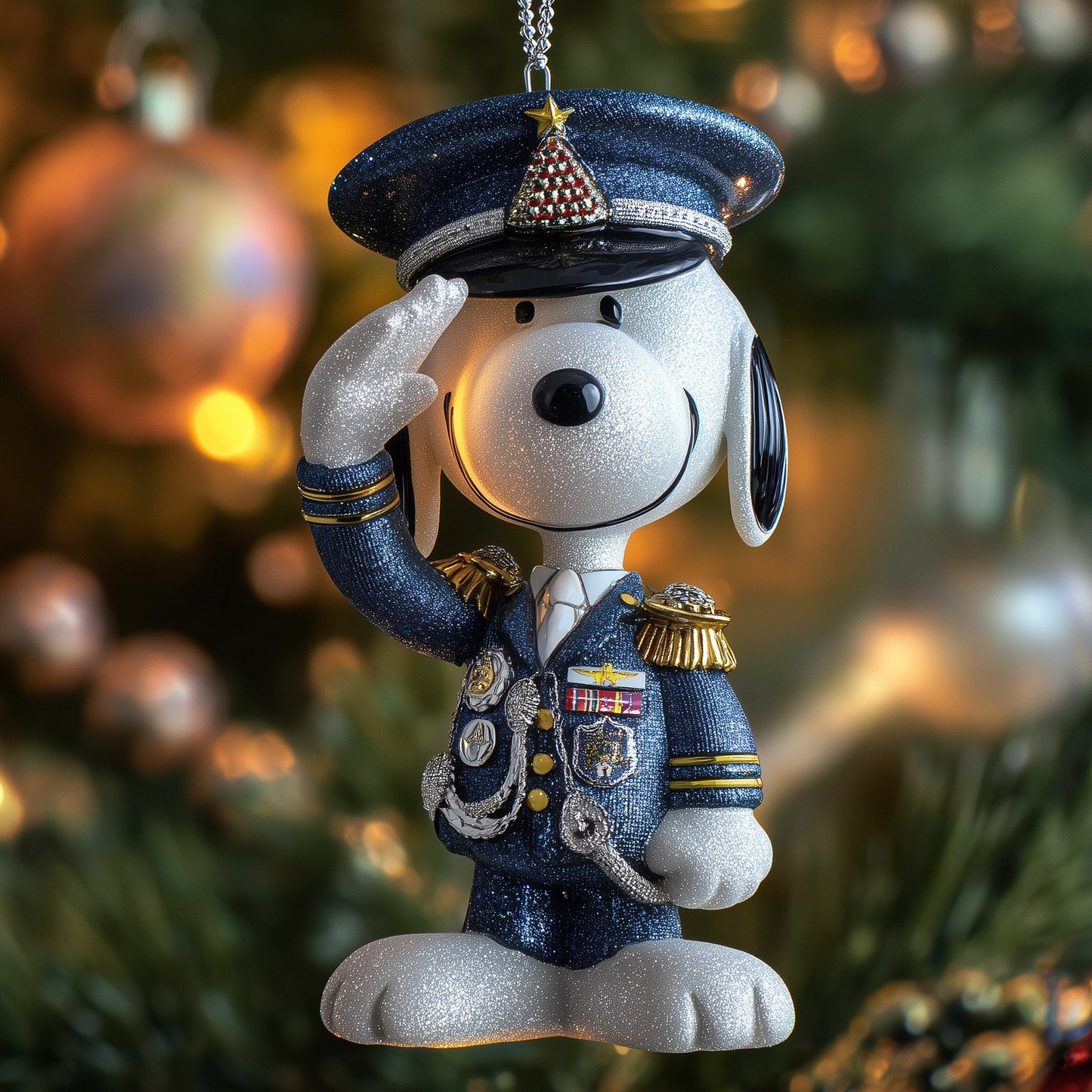 Air Force Forever Ceramic Ornament GFANLN11