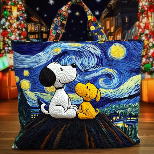 Starlit Retreat Quilted Tote Bag GFANTL1