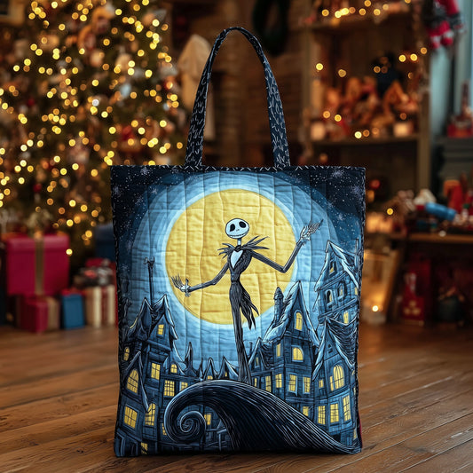 Stitched Smile Quilted Tote Bag GFANTL14