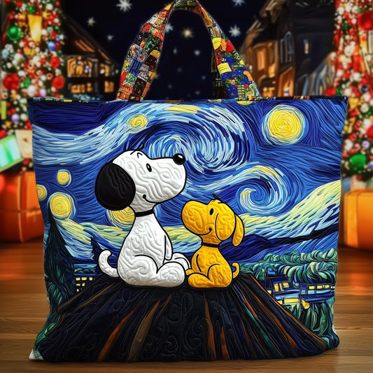 Starlit Retreat Quilted Tote Bag GFANTL1