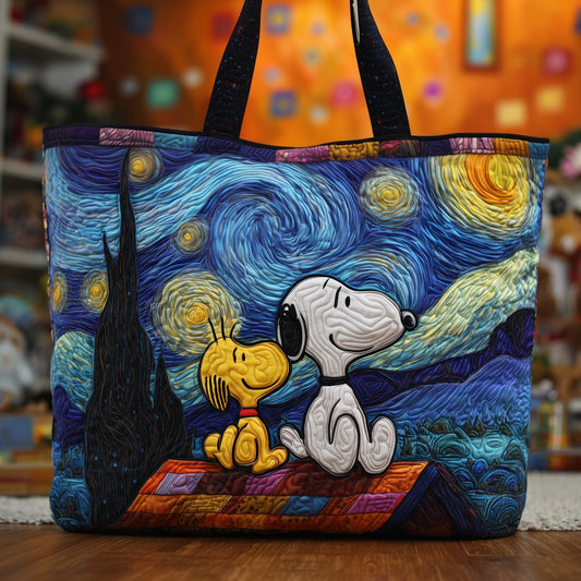 Starlit Retreat Quilted Tote Bag GFANTL2