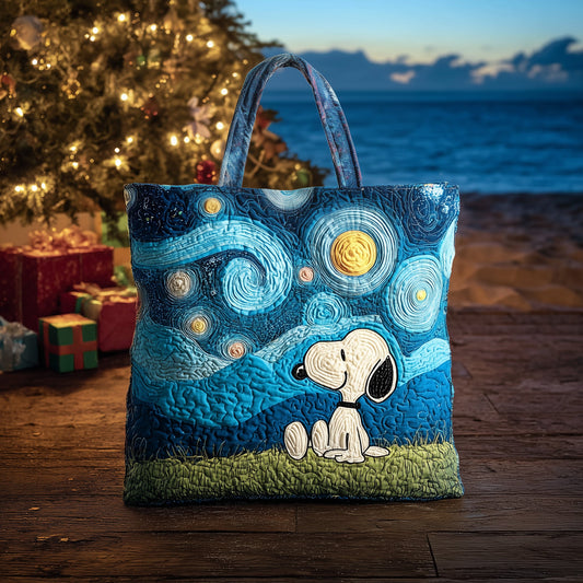 Starlit Retreat Quilted Tote Bag GFANTL5
