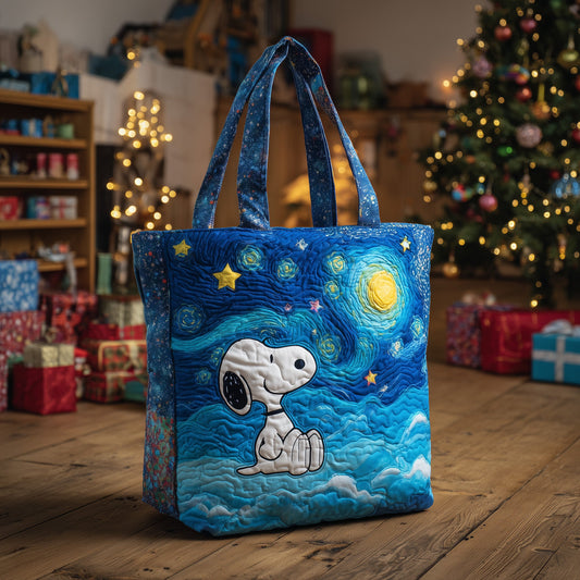 Starlit Retreat Quilted Tote Bag GFANTL7