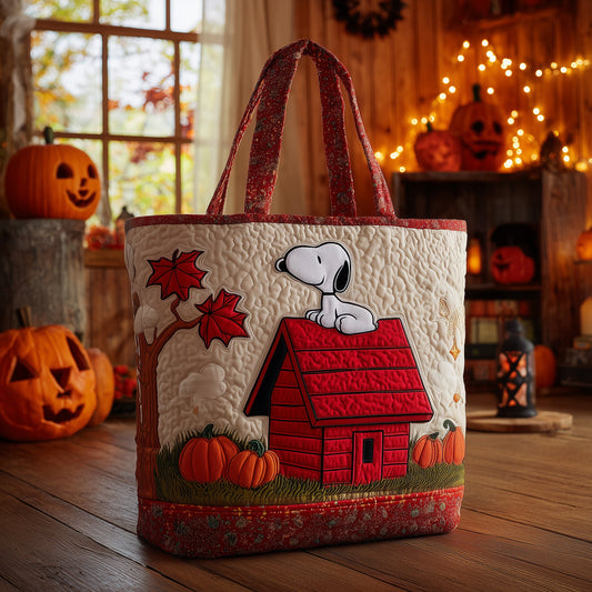 Autumn Retreat Quilted Tote Bag GFANTL8