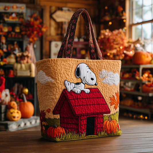 Autumn Retreat Quilted Tote Bag GFANTL9