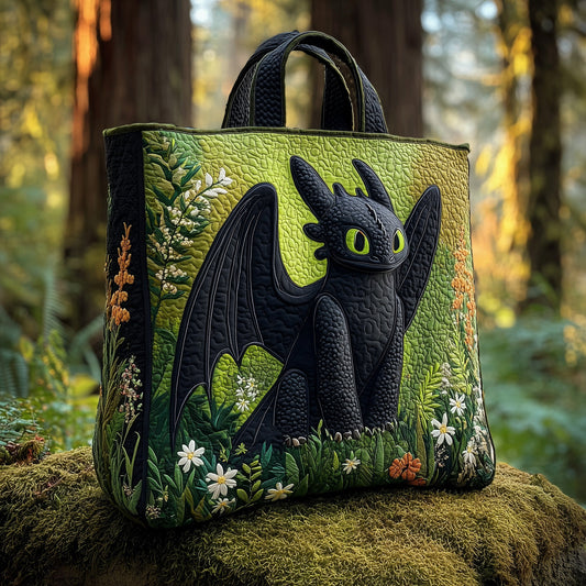Celestial Dragon Quilted Tote Bag GFTOHD10705