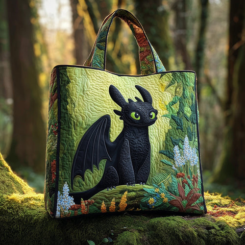 Celestial Dragon Quilted Tote Bag GFTOHD10706