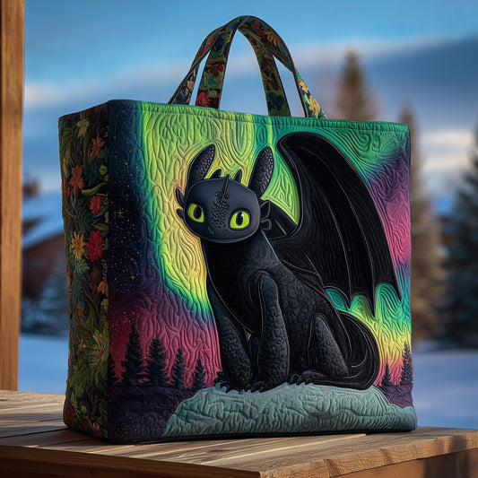 Celestial Dragon Quilted Tote Bag GFTOHD10707