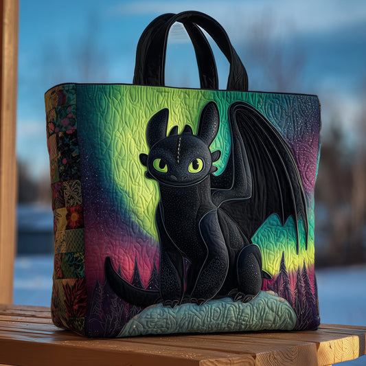 Celestial Dragon Quilted Tote Bag GFTOHD10708