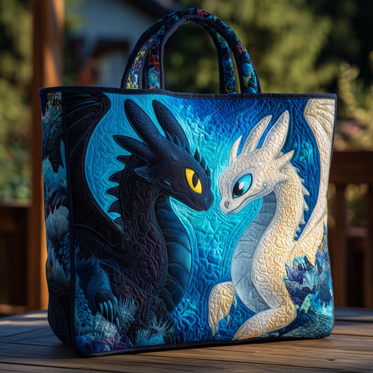 Celestial Dragon Quilted Tote Bag GFTOHD10709