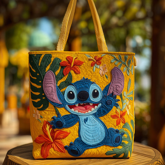 Celestial Friend Quilted Tote Bag GFTOHD10747