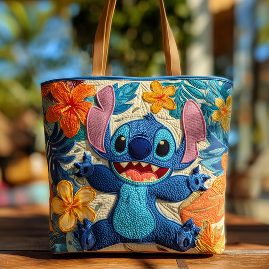 Celestial Friend Quilted Tote Bag GFTOHD10751