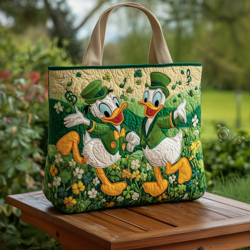 Festive Duck Quilted Tote Bag GFTOHD10761