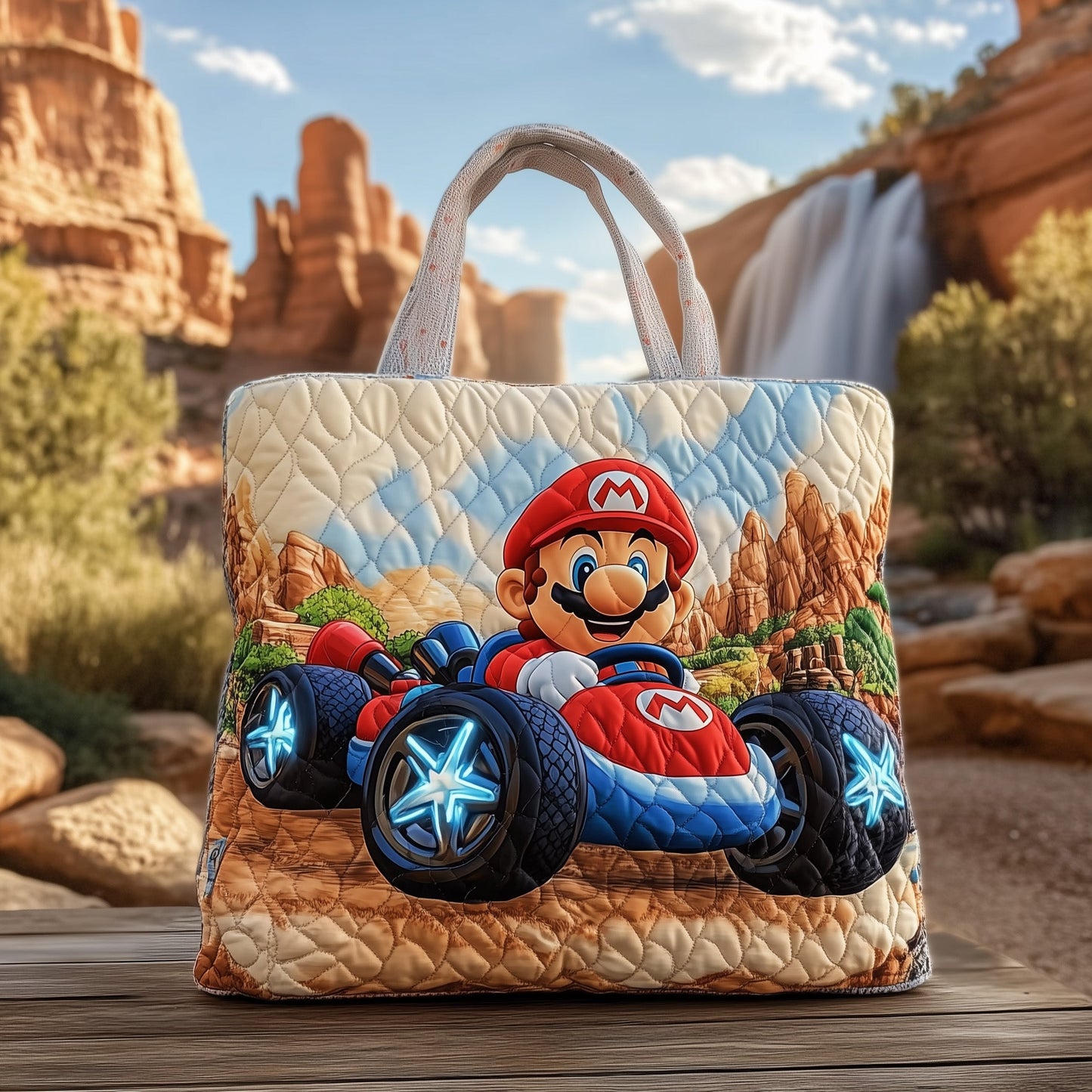 Gaming Hero Journey Quilted Tote Bag GFTOHD10827