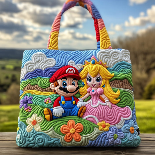 Happy Hero and Princess Quilted Tote Bag GFTOHD10830