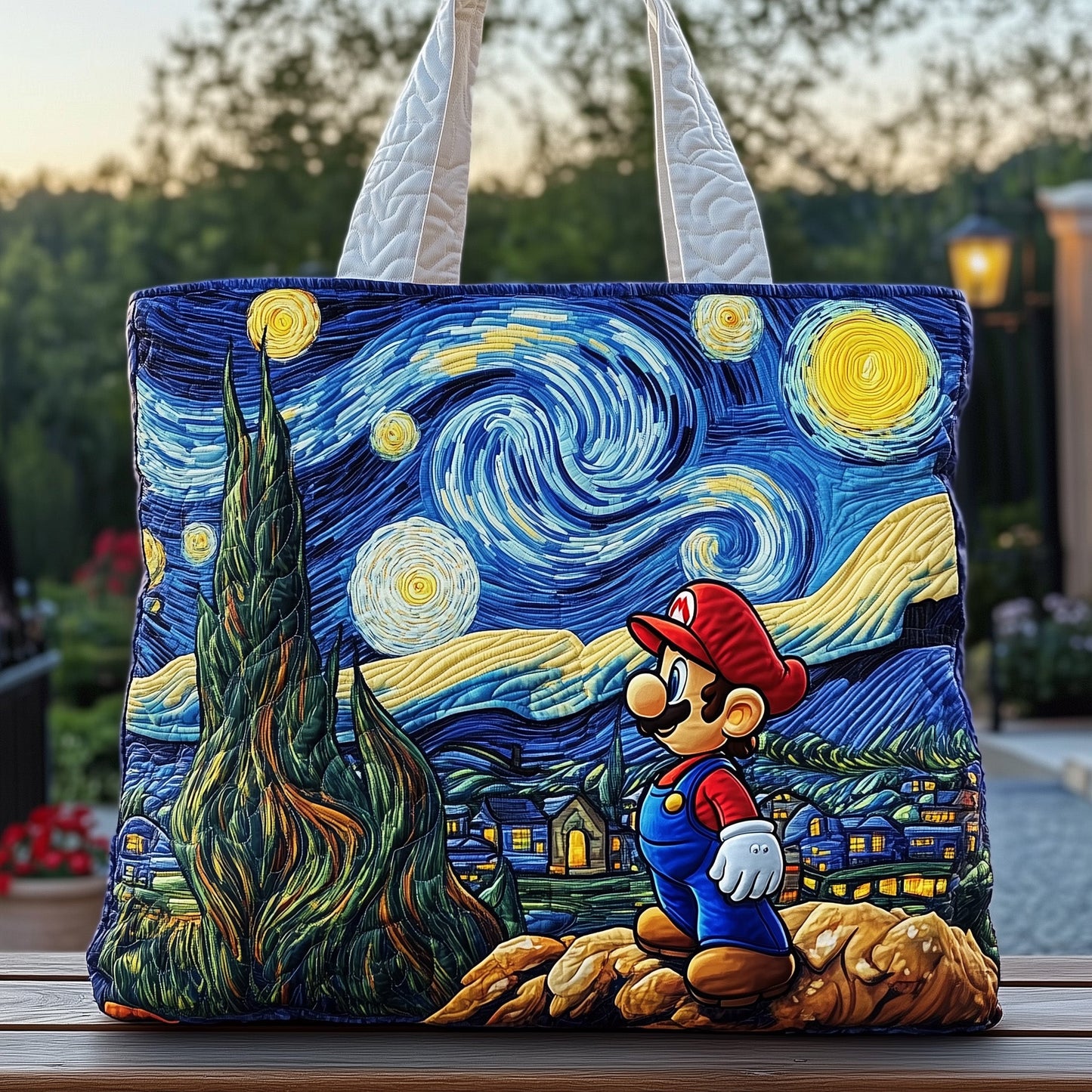 Gaming Hero Journey Quilted Tote Bag GFTOHD10831