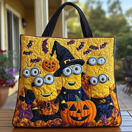 Halloween Space Squad Quilted Tote Bag GFTOHD10837