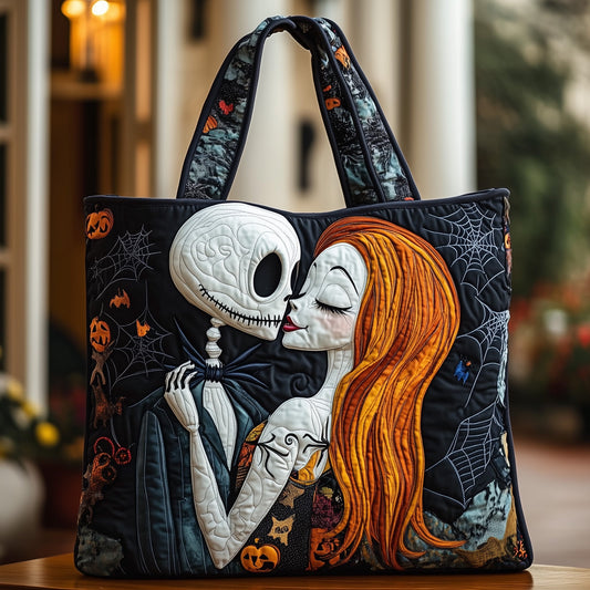 Nightmare Couple Quilted Tote Bag GFTONL6585