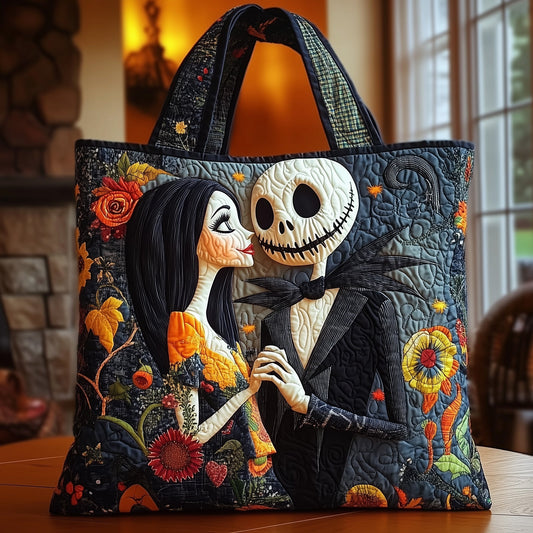 Nightmare Couple Quilted Tote Bag GFTONL6587