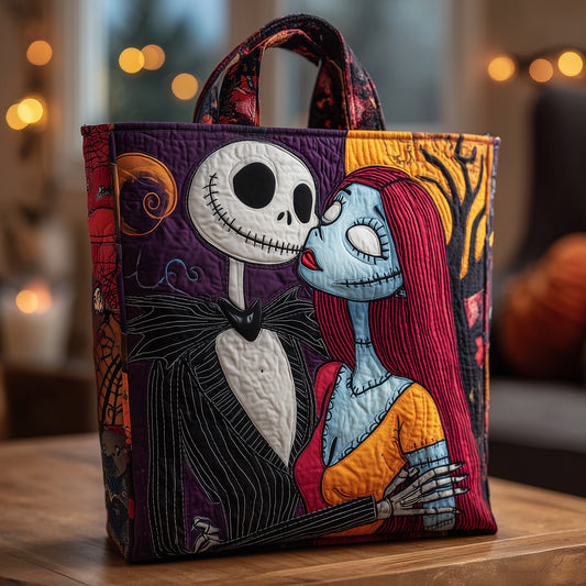 Nightmare Couple Quilted Tote Bag GFTONL6588