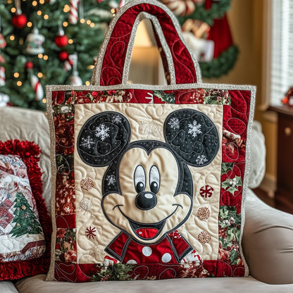 Christmas Friends Quilted Tote Bag GFTOTP12616