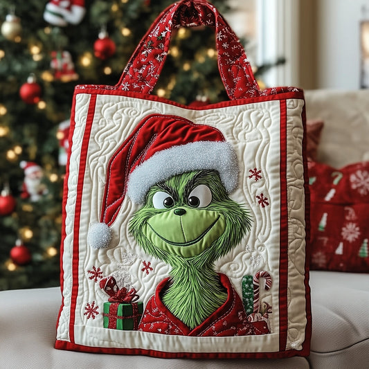 Anti-Holiday Quilted Tote Bag GFTOTP12668