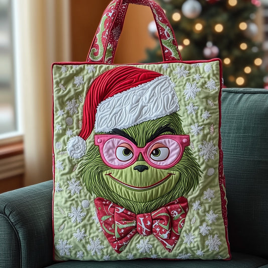 Anti-Holiday Quilted Tote Bag GFTOTP12670