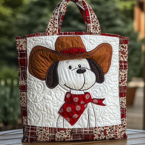 Cowboy Sweetheart Quilted Tote Bag GFTOTP12714
