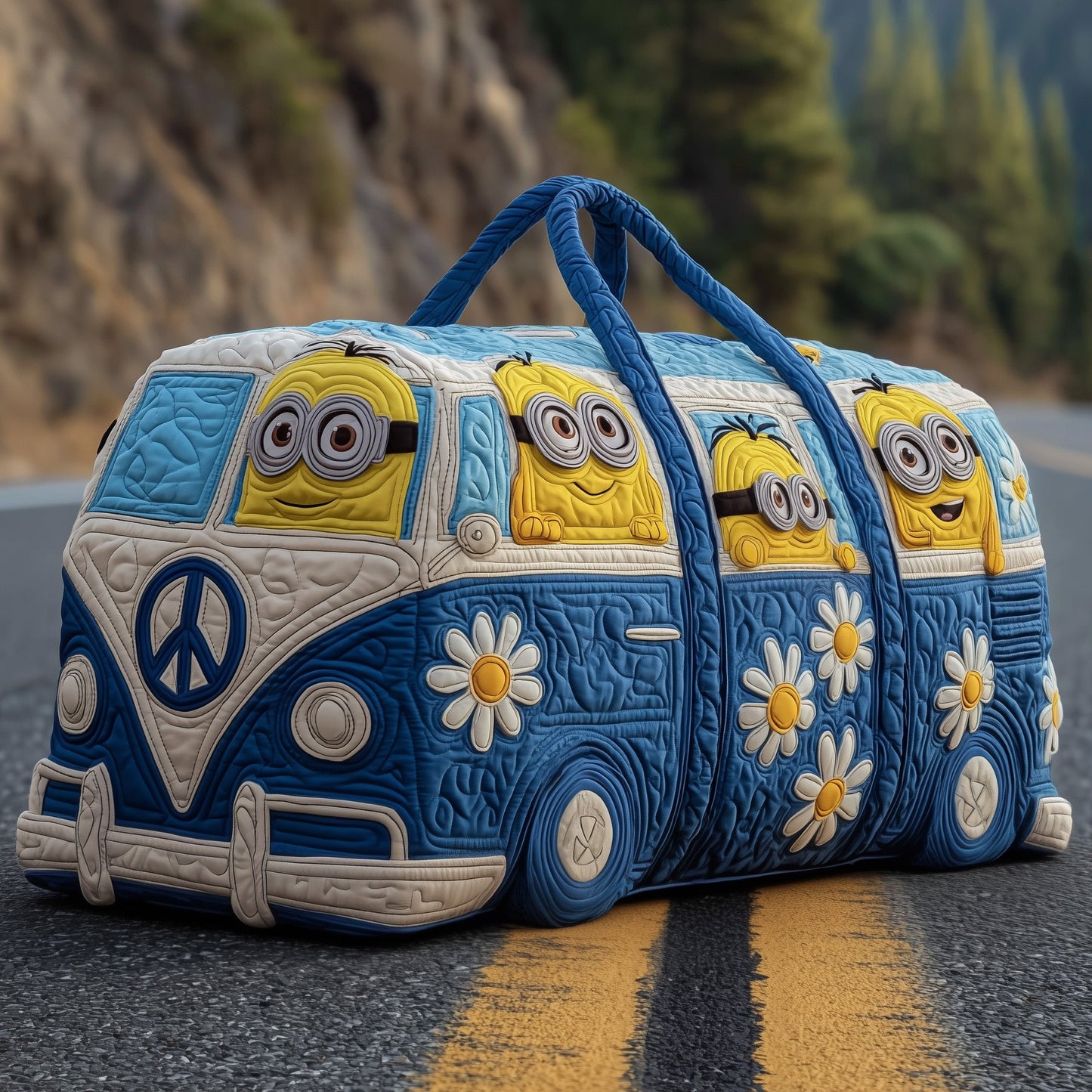 Hippie Crew Quilted Duffle Bag GFTOTP13049